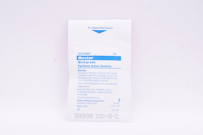 Baxter 5C4466P MiniCap with Povidone-Iodine Solution (x)